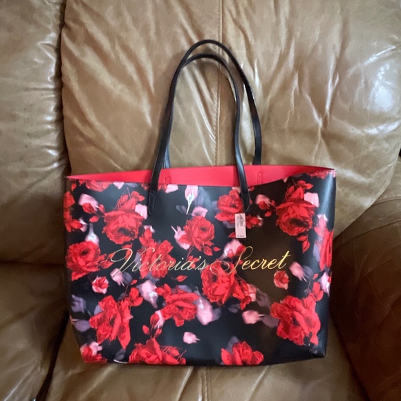 NWT Victoria’s Secret Limited Edition 2019 Vegan Faux Leather Tote - Picture 1 of 3